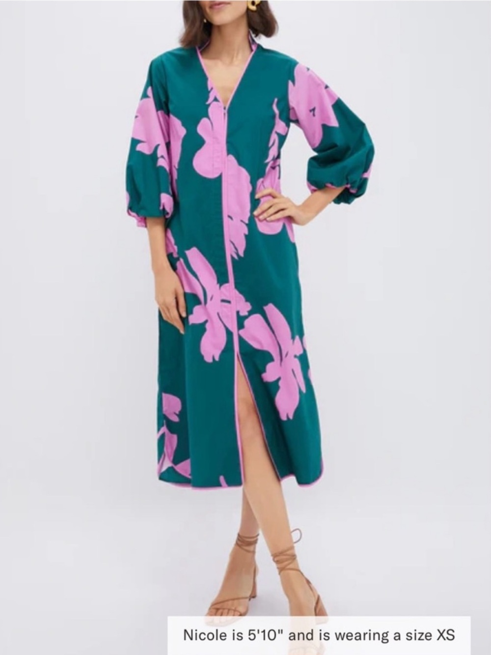 Tuckernuck Hyacinth House Arem Caftan Dress M